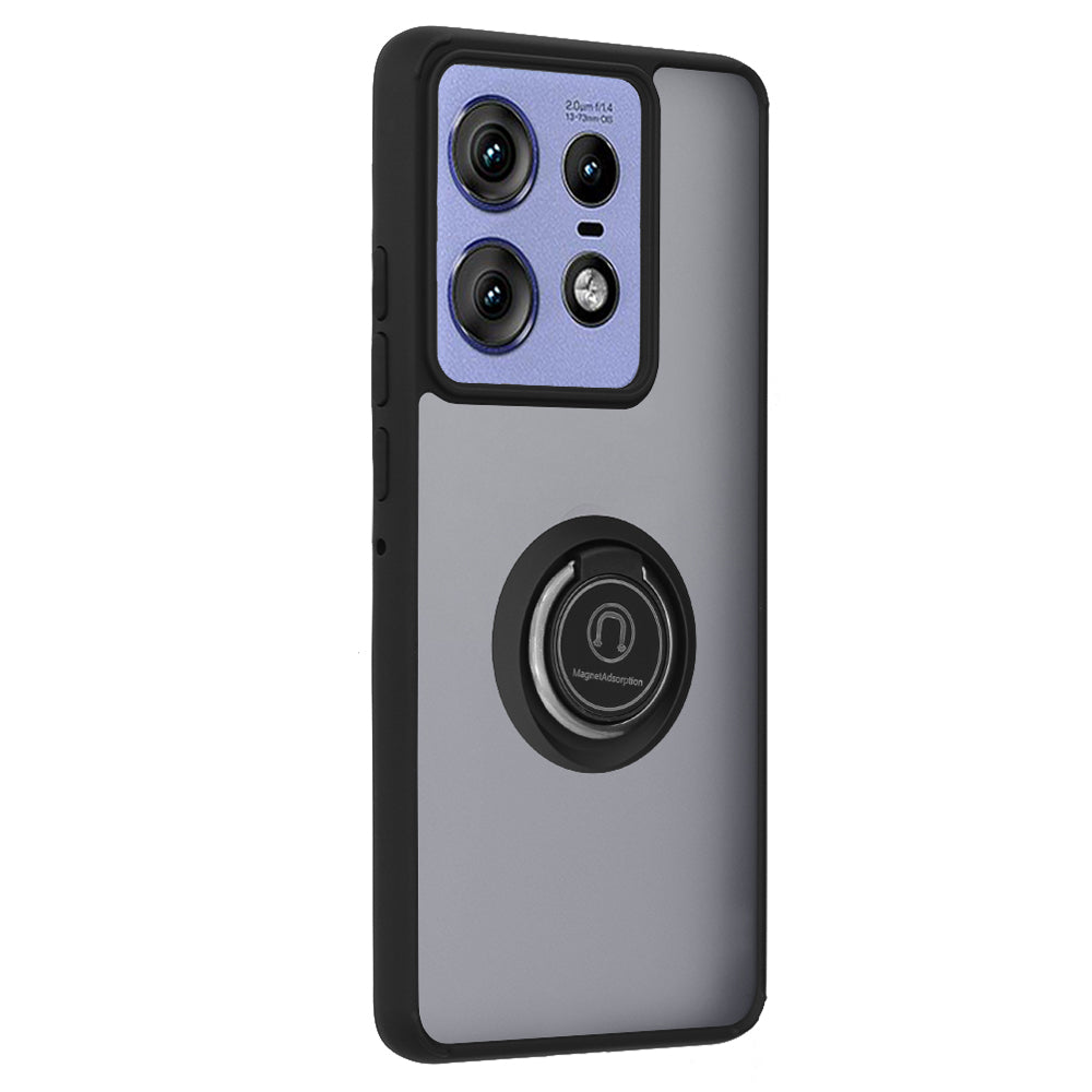 Θήκη για Motorola Edge 50 Pro, Techsuit, Glinth, Μαύρο