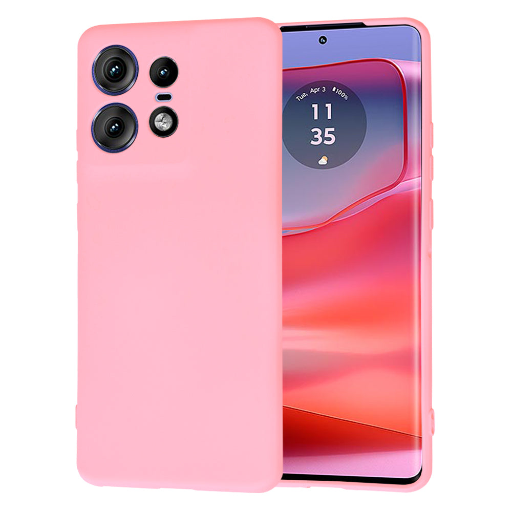 Θήκη για Motorola Edge 50 Pro, Techsuit, SoftFlex, Ανοιχτό Ροζ