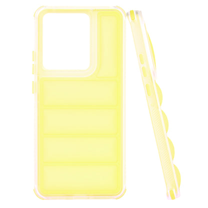Θήκη για Motorola Edge 50 Pro, Techsuit, Wave Shield, Κίτρινη