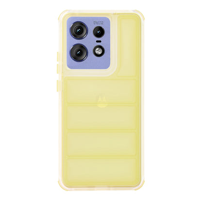 Θήκη για Motorola Edge 50 Pro, Techsuit, Wave Shield, Κίτρινη
