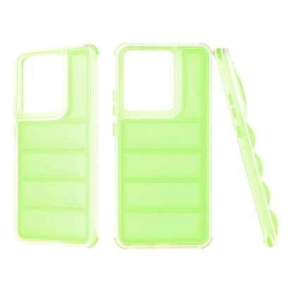 Θήκη για Motorola Edge 50 Pro, Techsuit, Wave Shield, Πράσινο