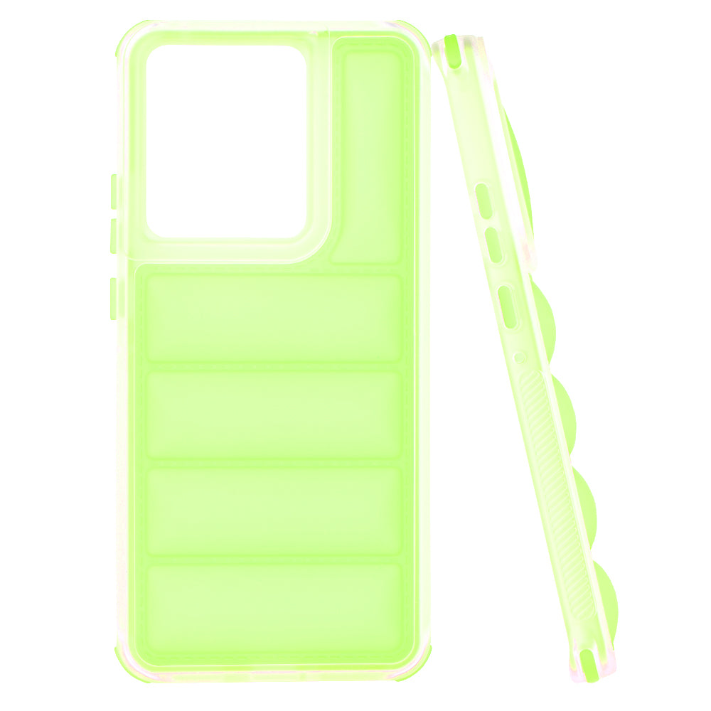 Θήκη για Motorola Edge 50 Pro, Techsuit, Wave Shield, Πράσινο