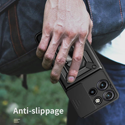 Θήκη για Motorola Edge 50, Techsuit, CamShield, Μαύρη