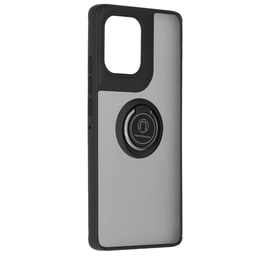Θήκη για Motorola Edge 50, Techsuit, Glinth, Μαύρη