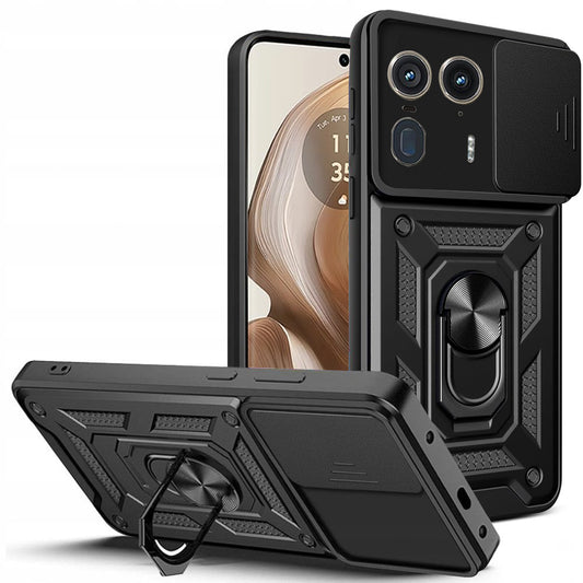 Θήκη για Motorola Edge 50 Ultra, Techsuit, CamShield, Μαύρο
