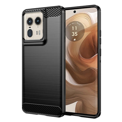 Θήκη για Motorola Edge 50 Ultra, Techsuit, Carbon, Μαύρο