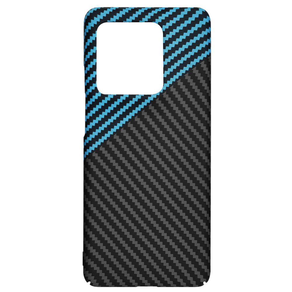 Θήκη για Motorola Edge 50 Ultra, Techsuit, Carbonite FiberShell, Μαύρο Μπλε