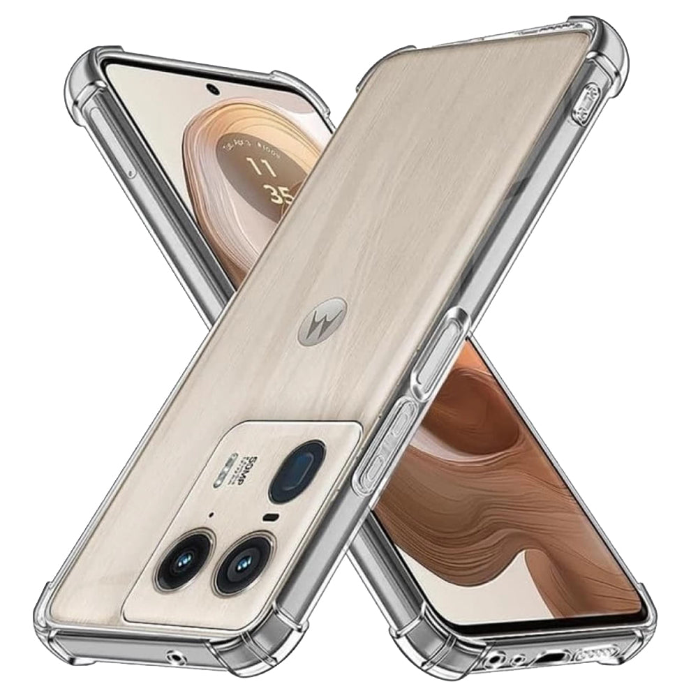 Θήκη για Motorola Edge 50 Ultra, Techsuit, Ανθεκτική σε Κρούσεις Διαφανής, Διάφανη