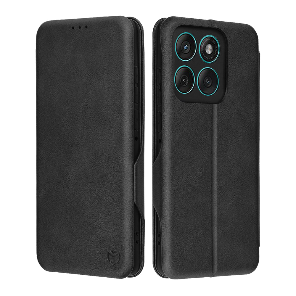 Θήκη για Motorola Edge 60 Fusion / Edge 60, Techsuit, Safe Wallet Plus, Μαύρο