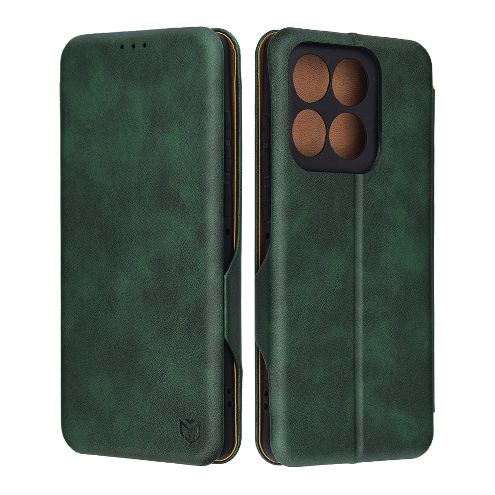 Θήκη για Motorola Edge 60 Fusion / Edge 60, Techsuit, Safe Wallet Plus, Πράσινο