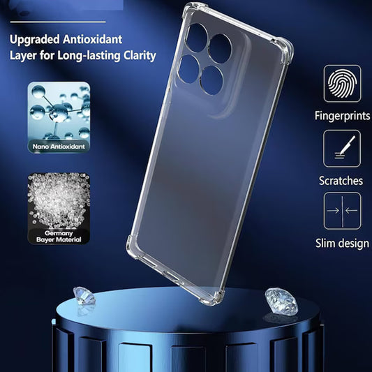Θήκη για Motorola Edge 60 Fusion / Edge 60, Techsuit, Ανθεκτική σε Κρούσεις Διαφανής, Διαφανής