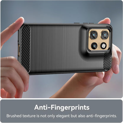 Θήκη για Motorola Edge 60 Neo / Edge 50 Neo, Techsuit, Κάρμπον, Μπλε