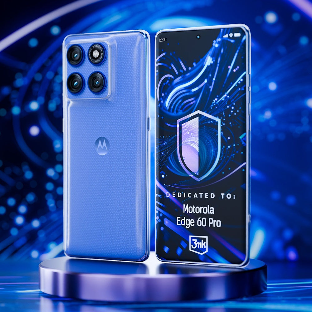 Θήκη για Motorola Edge 60 Pro, 3MK, Διαφανής, Διάφανη