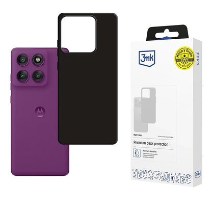 Θήκη για Motorola Edge 60 Pro, 3MK, Μαύρο Ματ