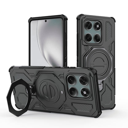 Case for Motorola Edge 60 Pro, Techsuit, Carbon Shield Pro, Black