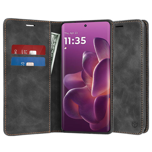 Θήκη για Motorola Edge 60 Pro, Techsuit, Confy, Μαύρη