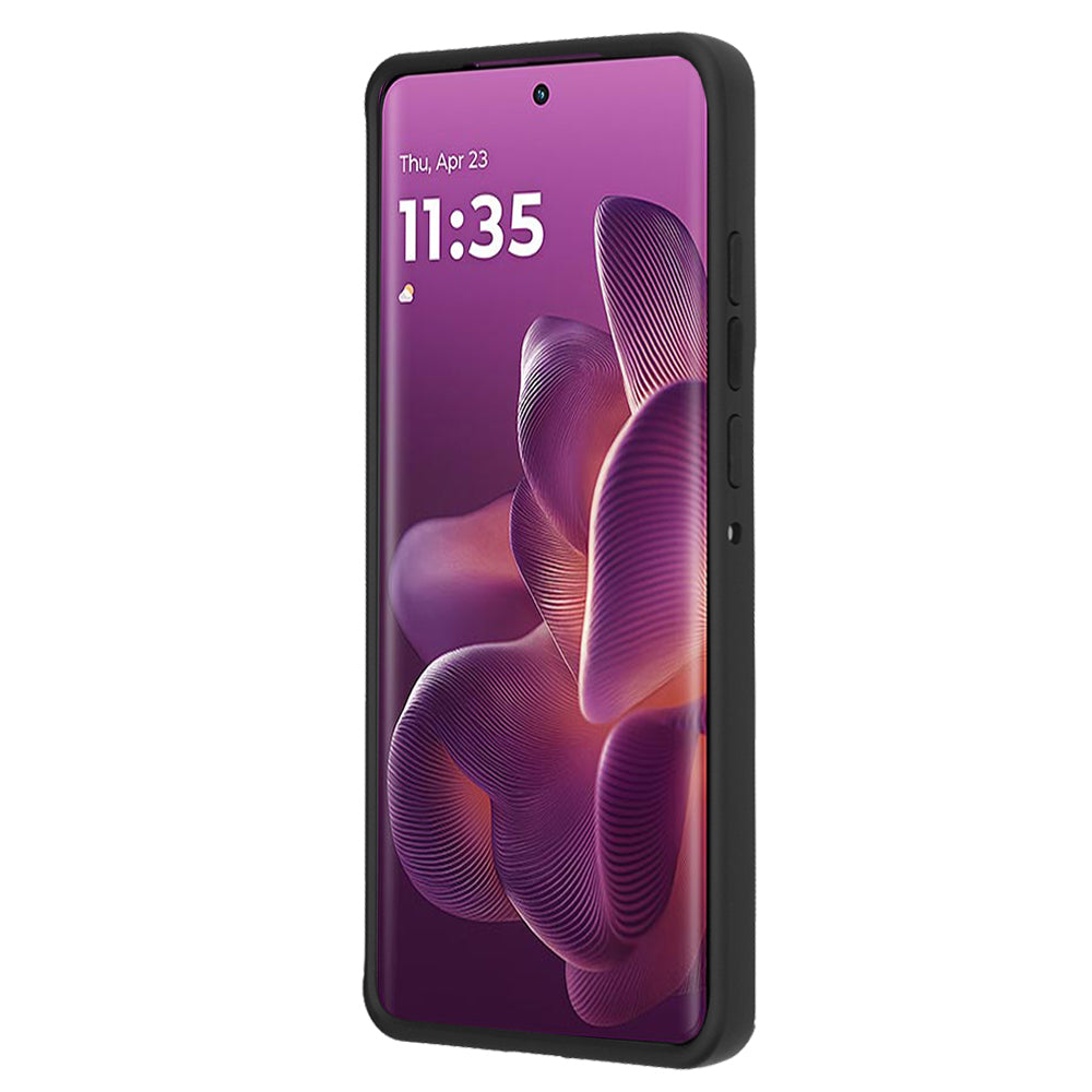 Θήκη για Motorola Edge 60 Pro, Techsuit, Glinth, Μαύρη
