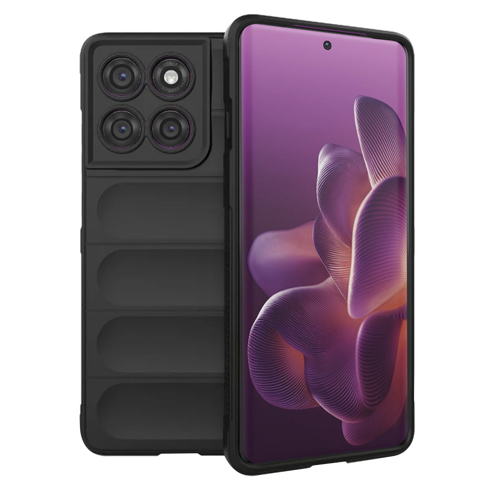 Θήκη για Motorola Edge 60 Pro, Techsuit, Magic Shield, Μαύρο