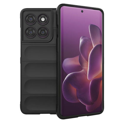 Θήκη για Motorola Edge 60 Pro, Techsuit, Magic Shield, Μαύρο
