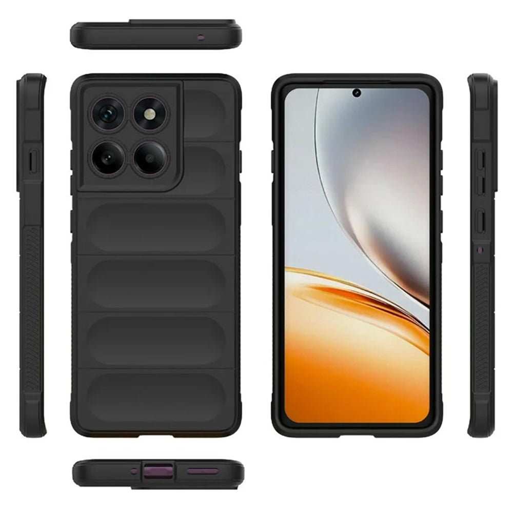 Θήκη για Motorola Edge 60 Pro, Techsuit, Magic Shield, Μαύρο
