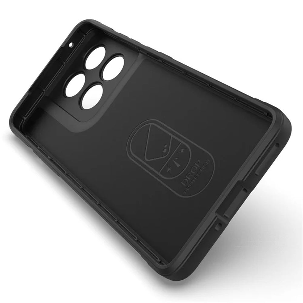 Θήκη για Motorola Edge 60 Pro, Techsuit, Magic Shield, Μαύρο