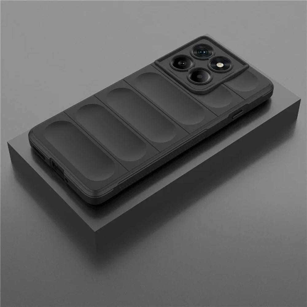 Θήκη για Motorola Edge 60 Pro, Techsuit, Magic Shield, Μαύρο