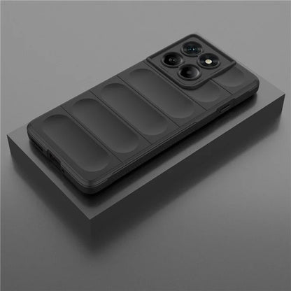 Θήκη για Motorola Edge 60 Pro, Techsuit, Magic Shield, Μαύρο