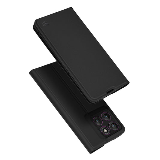 Θήκη για Motorola Edge 60 Pro, Techsuit, Magskin Book, Μαύρη