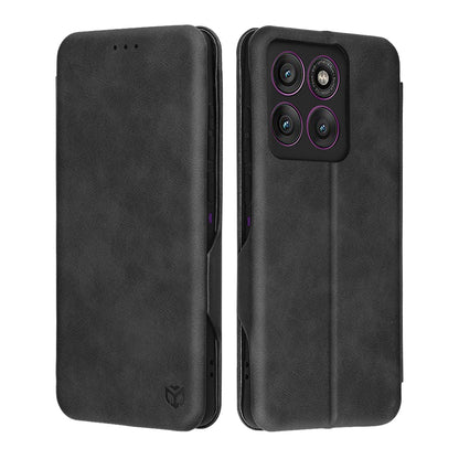 Θήκη για Motorola Edge 60 Pro, Techsuit, Safe Wallet Plus, Μαύρη