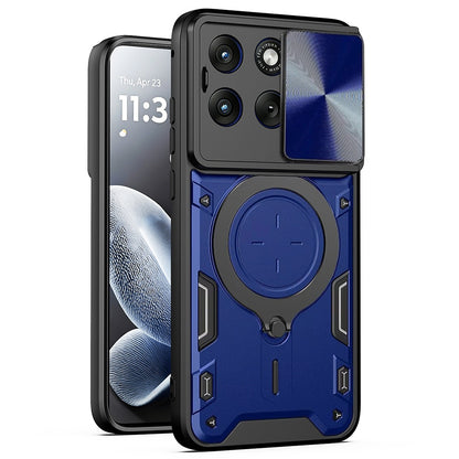 Θήκη για Motorola Edge 70 Fusion, Techsuit, CamGuard Pro, Μπλε