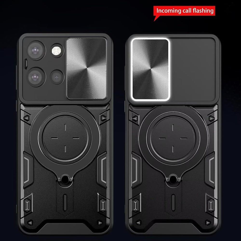 Θήκη για Motorola Edge 70 Fusion, Techsuit, CamGuard Pro, Μπλε