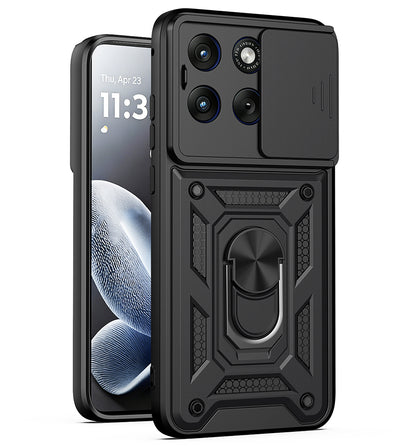 Θήκη για Motorola Edge 70 Fusion, Techsuit, CamShield, Μαύρη