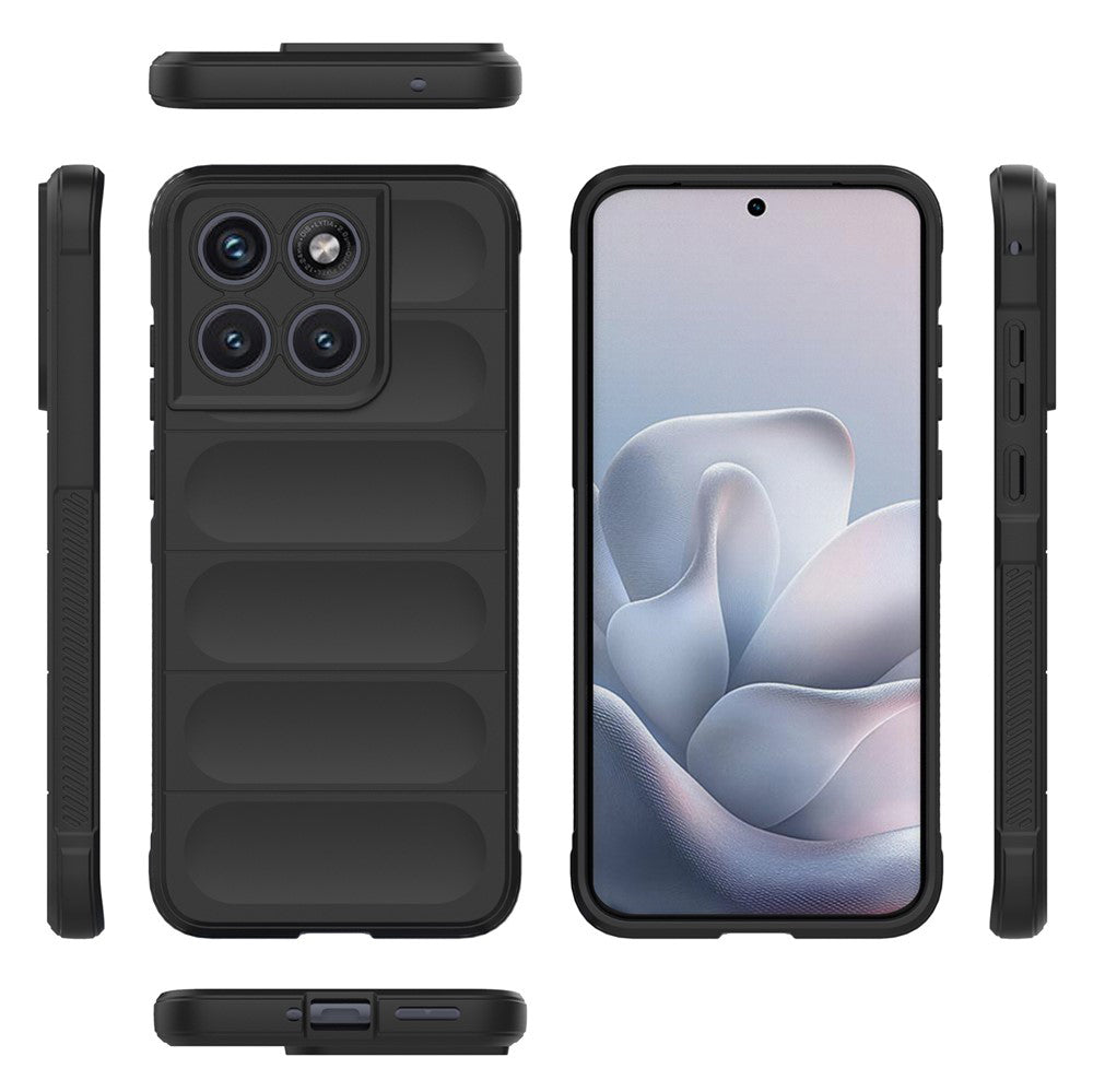 Θήκη για Motorola Edge 70 Fusion, Techsuit, Magic Shield, Μαύρη