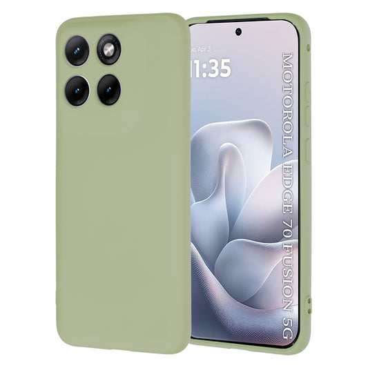 Θήκη για Motorola Edge 70 Fusion, Techsuit, SoftFlex, Matcha