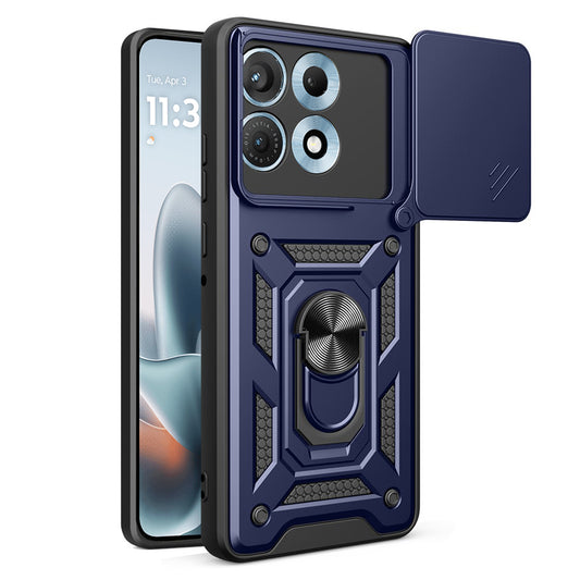 Θήκη για Motorola Edge 70 Max, Techsuit, CamShield, Μπλε
