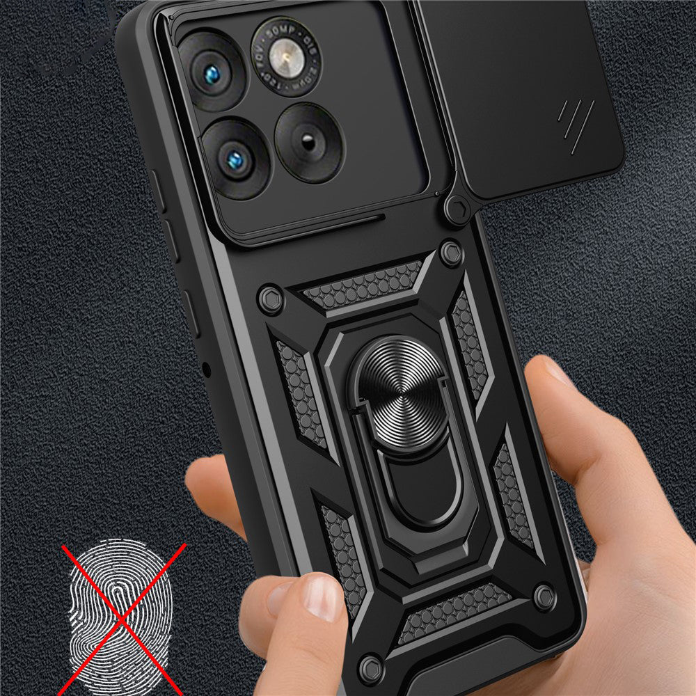 Case for Motorola Edge 70 Max, Techsuit, CamShield, Blue
