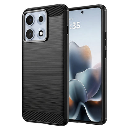 Θήκη για Motorola Edge 70 Max, Techsuit, Carbon, Μαύρο