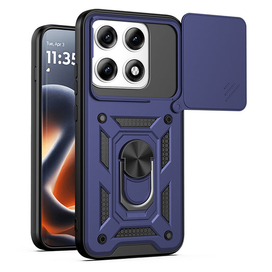 Θήκη για Motorola Edge 70 Pro, Techsuit, CamShield, Μπλε