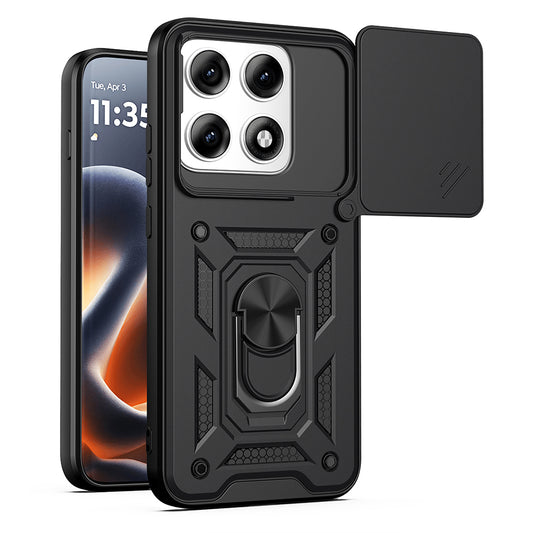 Θήκη για Motorola Edge 70 Pro, Techsuit, CamShield, Μαύρη
