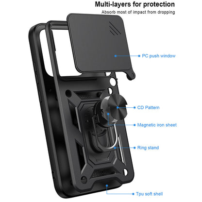 Θήκη για Motorola Edge 70 Pro, Techsuit, CamShield, Πράσινο