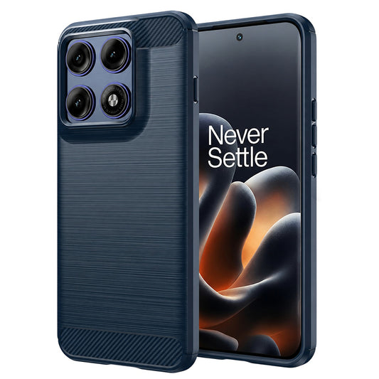Θήκη για Motorola Edge 70 Pro, Techsuit, Carbon, Μπλε