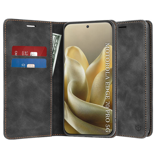 Θήκη για Motorola Edge 70 Pro, Techsuit, Confy, Μαύρη