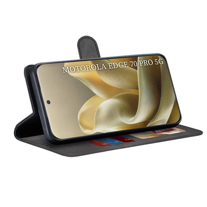 Θήκη για Motorola Edge 70 Pro, Techsuit, Diary Book, Μαύρη