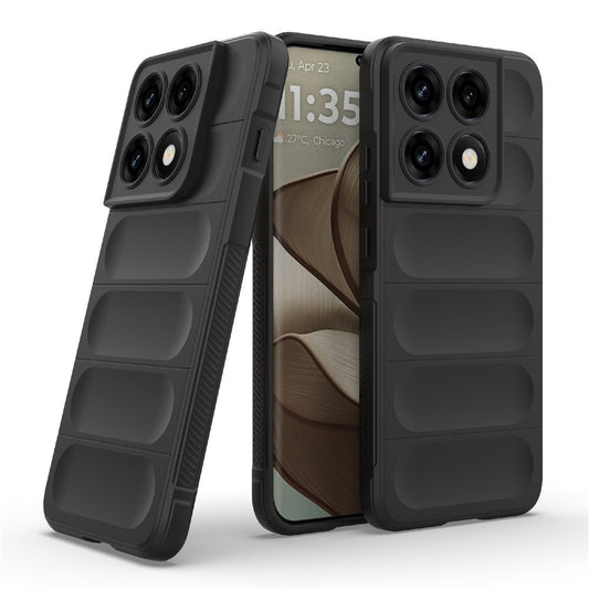 Θήκη για Motorola Edge 70 Pro, Techsuit, Magic Shield, Μαύρο