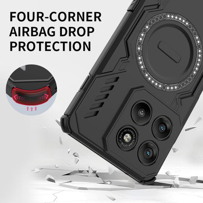 MagSafe Case for Motorola Edge 70, Techsuit, ArmorMag, Black