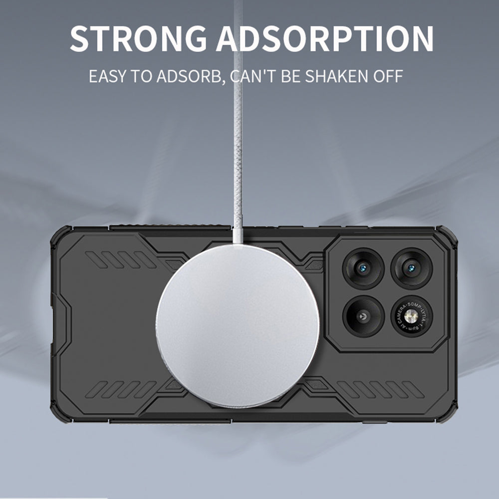 MagSafe Case for Motorola Edge 70, Techsuit, ArmorMag, Black