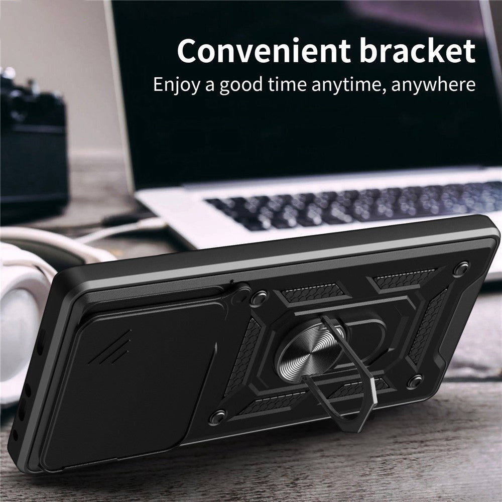 Θήκη για Motorola Edge 70, Techsuit, CamShield, Ροζ Χρυσό