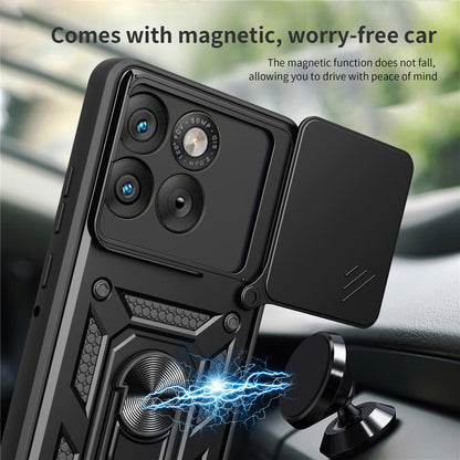 Θήκη για Motorola Edge 70, Techsuit, CamShield, Ροζ Χρυσό