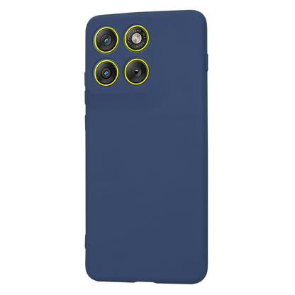 Case for Motorola Edge 70, Techsuit, SoftFlex, Navy Blue