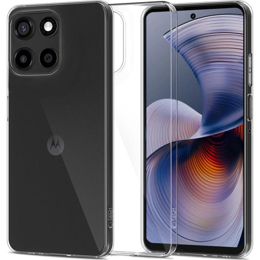 Θήκη για Motorola Moto G56, Tech-Protect, Flexair, Διάφανη